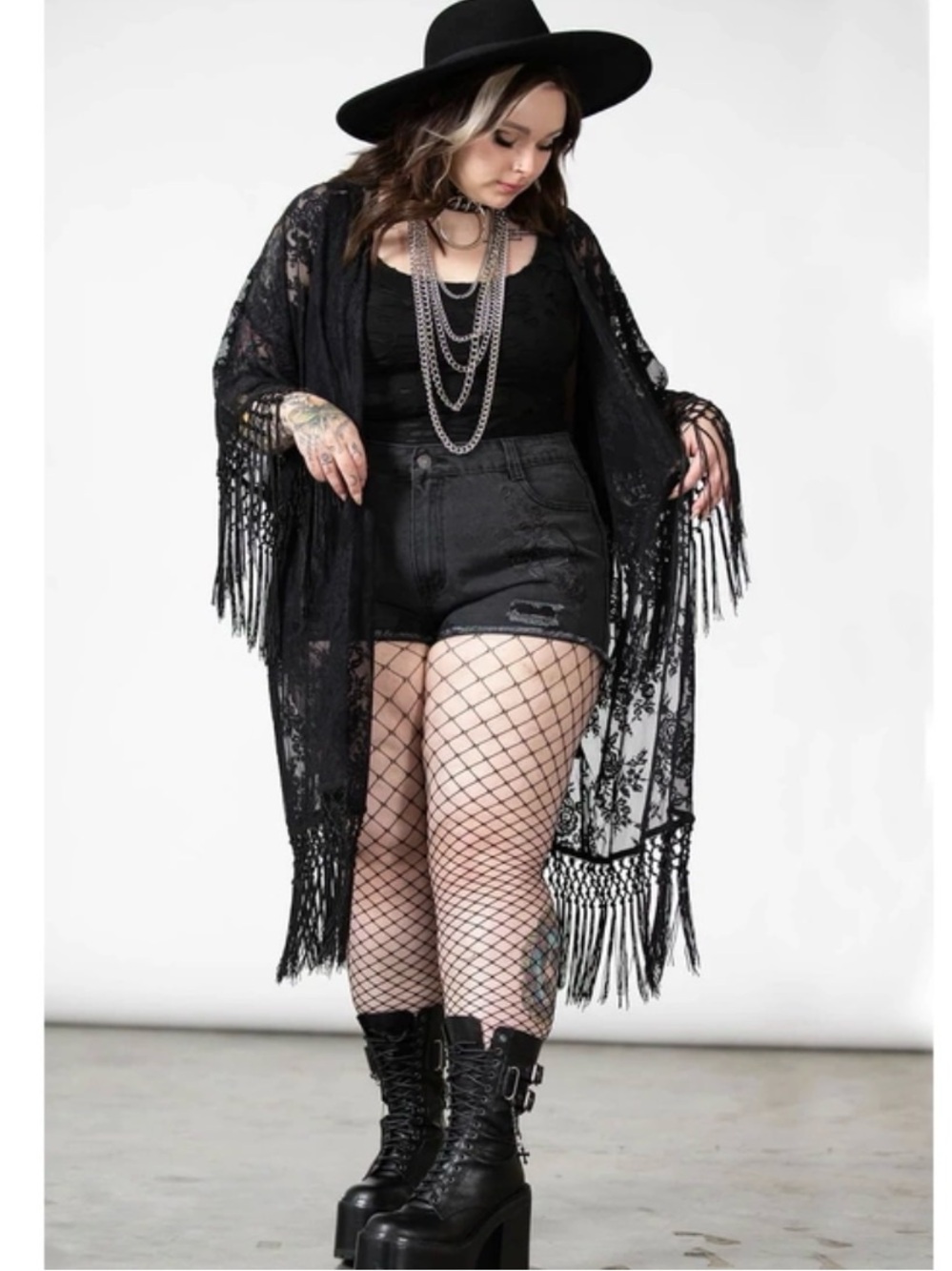 Killstar Lace Kimono